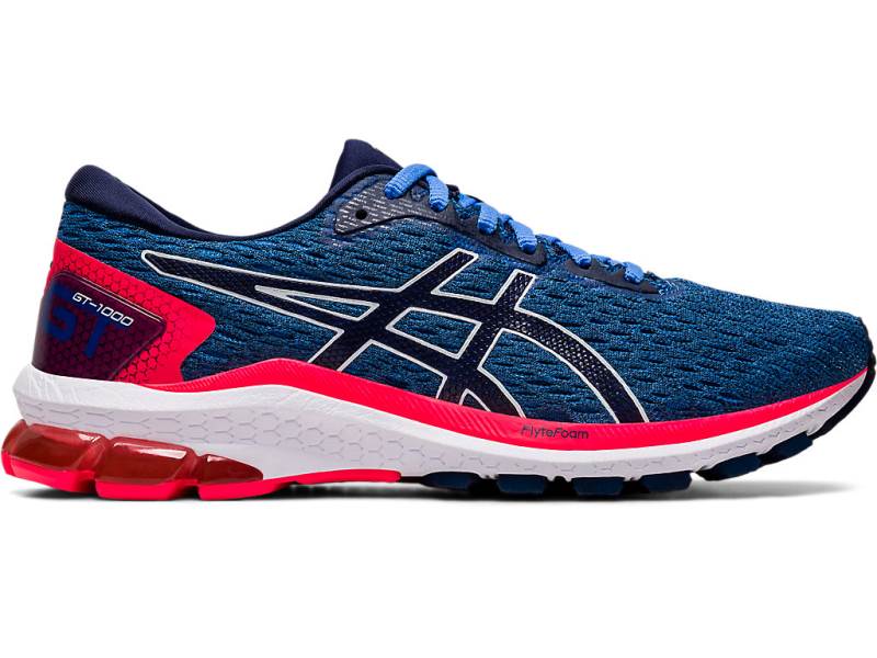 Sapatilhas Running Asics GT-1000 9 Mulher Azul Marinho, 6097A289.979